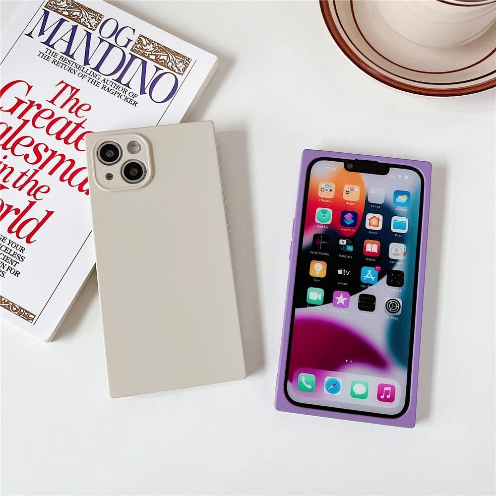Cocomii Funda cuadrada para iPhone 11, protector de cámara de silicona cuadrado, delgado, ligero, mate, silicona suave y sedosa al tacto, funda