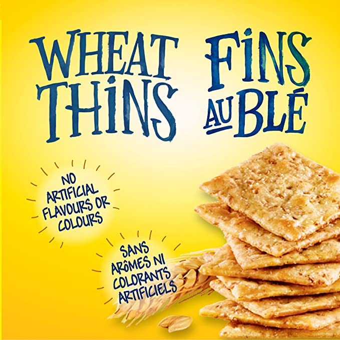 Wheat Thins – Galletas de espinacas y ajo asado, 175 g6.1 oz (enviado desde Canadá)