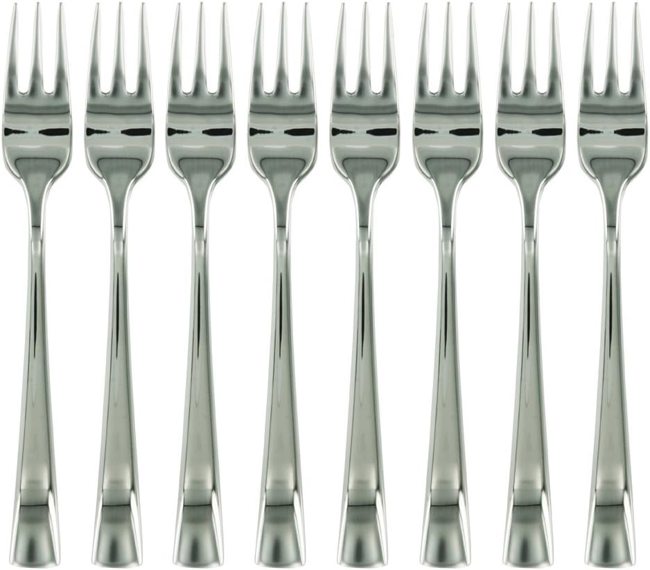ZWILLING J.A. Henckels Bellasera – Juego de tenedores para mariscos (8 piezas, acero inoxidable 1810)