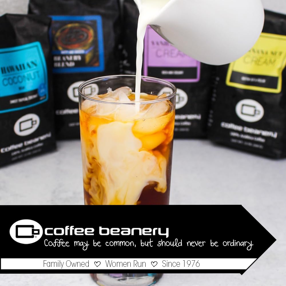 Blueberry Cobbler – Café saborizado SWP Descafeinado, café arábica especial, tostado medio, 12 onzas, goteo automático (molido)