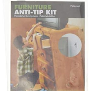 Dispositivo Hangman TK-400 para prevenir la caída de muebles de hasta 400 libras Dispositivo Hangman TK-400 para prevenir la caída de muebles de hasta 400 libras