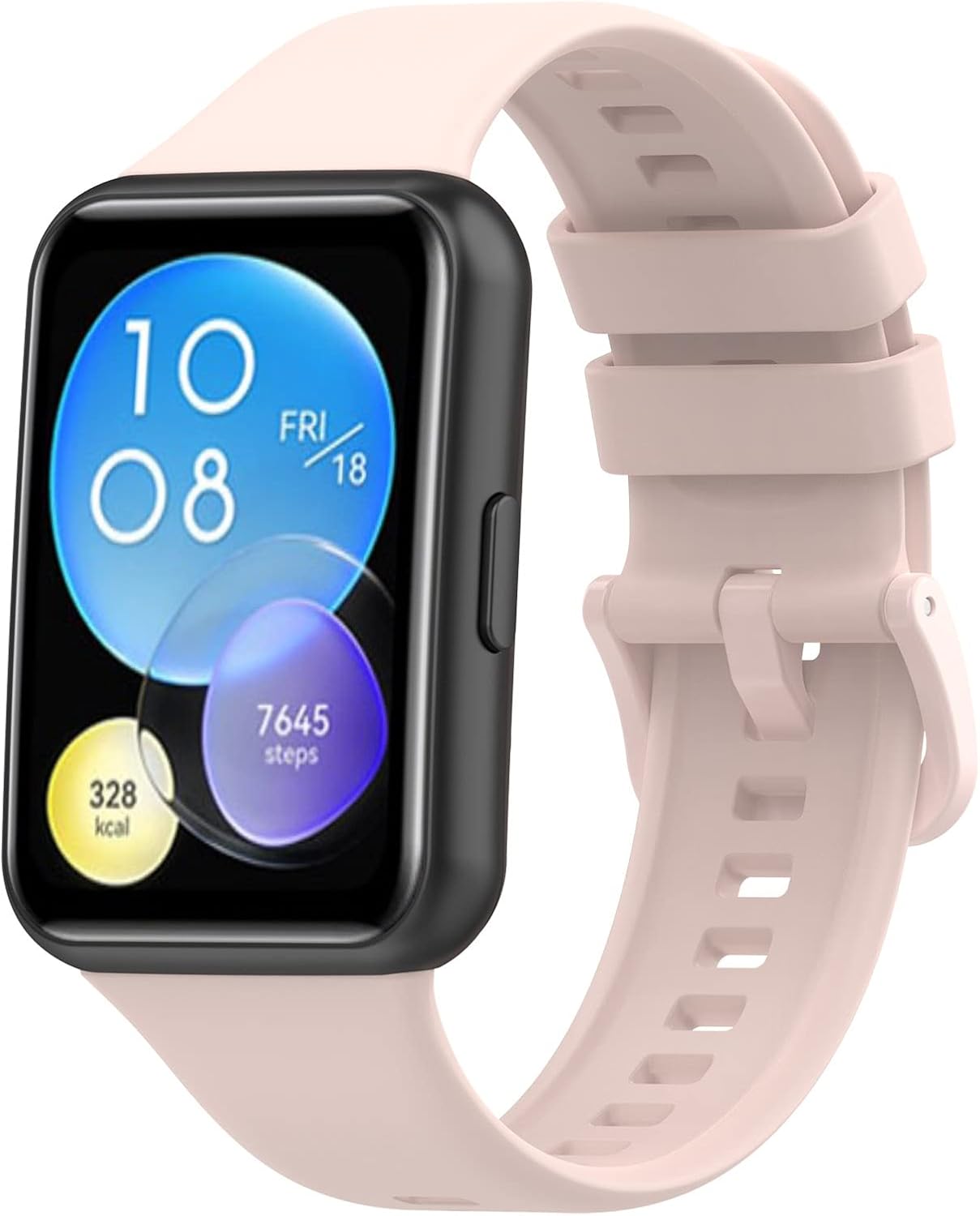Correas deportivas compatibles con Huawei Watch Fit 2, correa de silicona suave compatible con Huawei Watch Fit 2 correas de repuesto