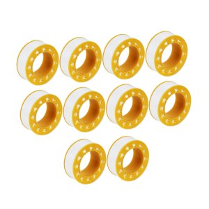 Uonlytech Cinta de sellado de cinta de sellado de cinta de PTFE Cinta duradera Cinta de fugas de tubería Cinta selladora de agua Cinta de rosca Uonlytech Cinta de sellado de cinta de sellado de cinta de PTFE Cinta duradera Cinta de fugas de tubería Cinta selladora de agua Cinta de rosca