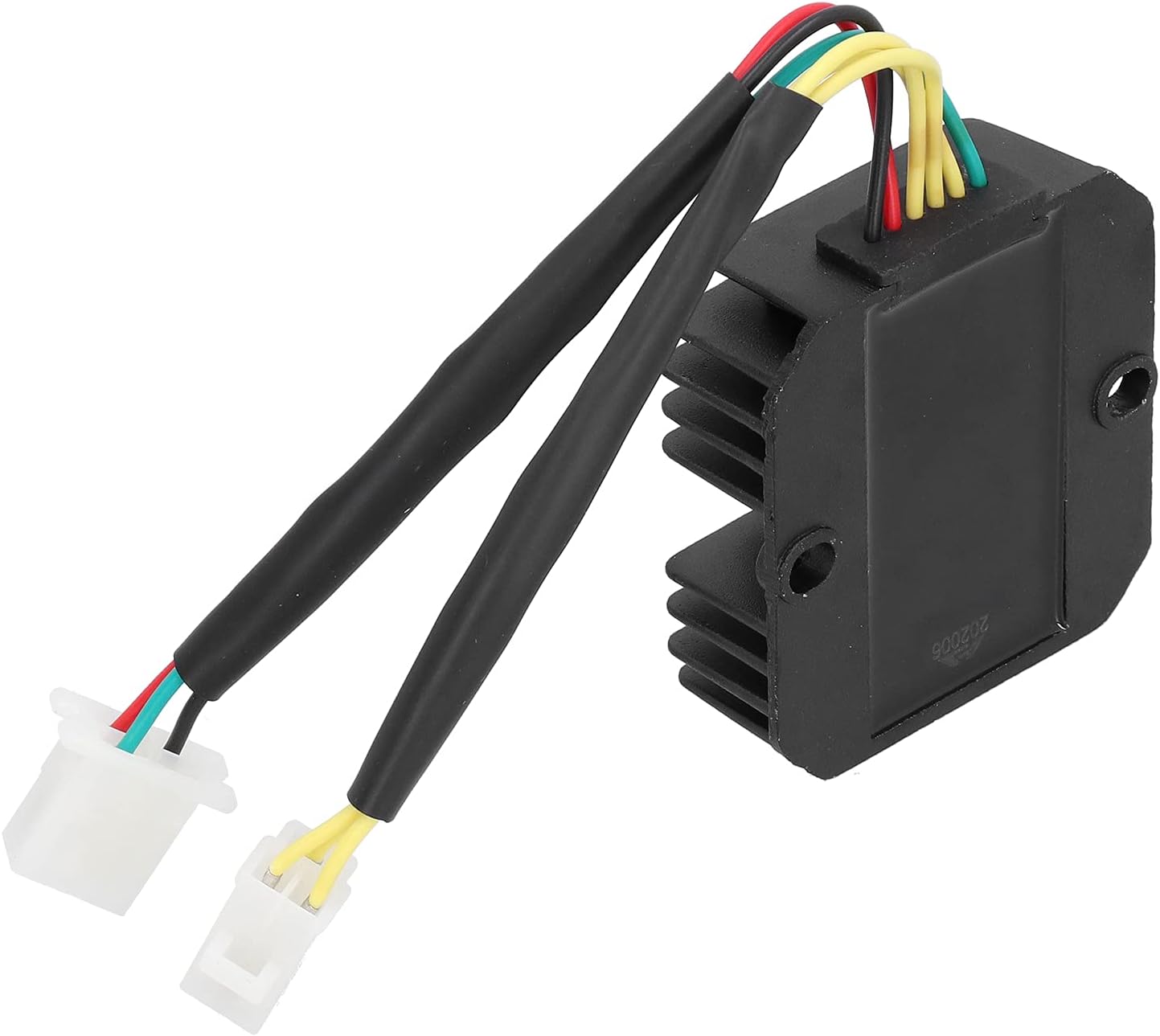 Regulador de voltaje de 6 cables, buen regulador de voltaje de estabilización, diseño de hebilla rectificadora, reemplazo para ciclomotor de 250 cc,