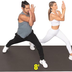 POGAMAT Alfombrillas de ejercicio grandes de alta calidad  8 x 4 pies x 14 pulgadas de grosor duradera para suelo de gimnasio en casa  Funciona muy POGAMAT Alfombrillas de ejercicio grandes de alta calidad  8 x 4 pies x 14 pulgadas de grosor duradera para suelo de gimnasio en casa  Funciona muy