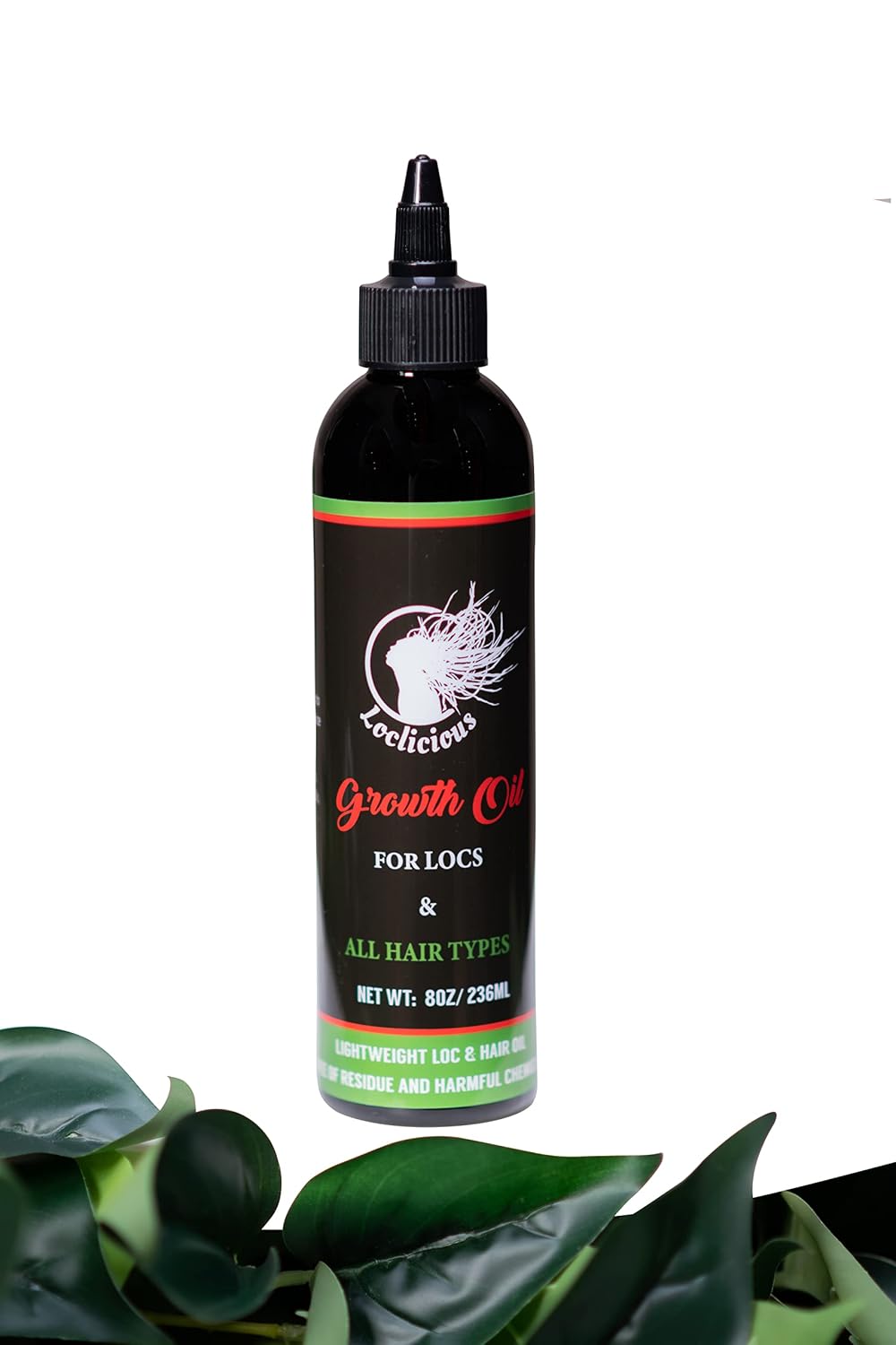 Loclicious Aceite nutritivo para el cabello de Loc y cuero cabelludo, aceite de peinado ligero para todo tipo de rastas, cabello natural, rastas y