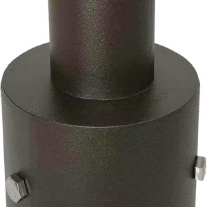 Adapte Tenon – Poste redondo para postes redondos de 4 pulgadas, soporte de cuerno de toro montado en un montador deslizante de 2.38 pulgadas, poste Adapte Tenon – Poste redondo para postes redondos de 4 pulgadas, soporte de cuerno de toro montado en un montador deslizante de 2.38 pulgadas, poste