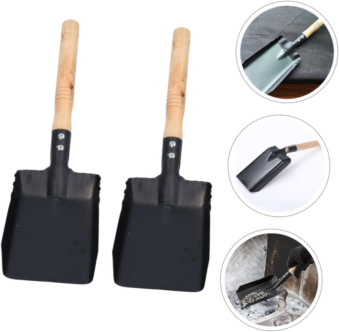 Pala pequeña, herramienta de jardinería, pala de limpieza de canalones, herramienta de eliminación de nieve, pala plana para herramientas de