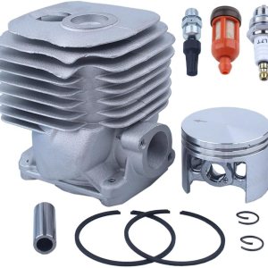 Fricgore Spare Parts for 52Mm Cylinder Piston Kit for Stjhl Ts480I Ts500I Concrete Cut-Off Saw With Spark Plug Moto Sierra Gasolina Fricgore Spare Parts for 52Mm Cylinder Piston Kit for Stjhl Ts480I Ts500I Concrete Cut-Off Saw With Spark Plug Moto Sierra Gasolina