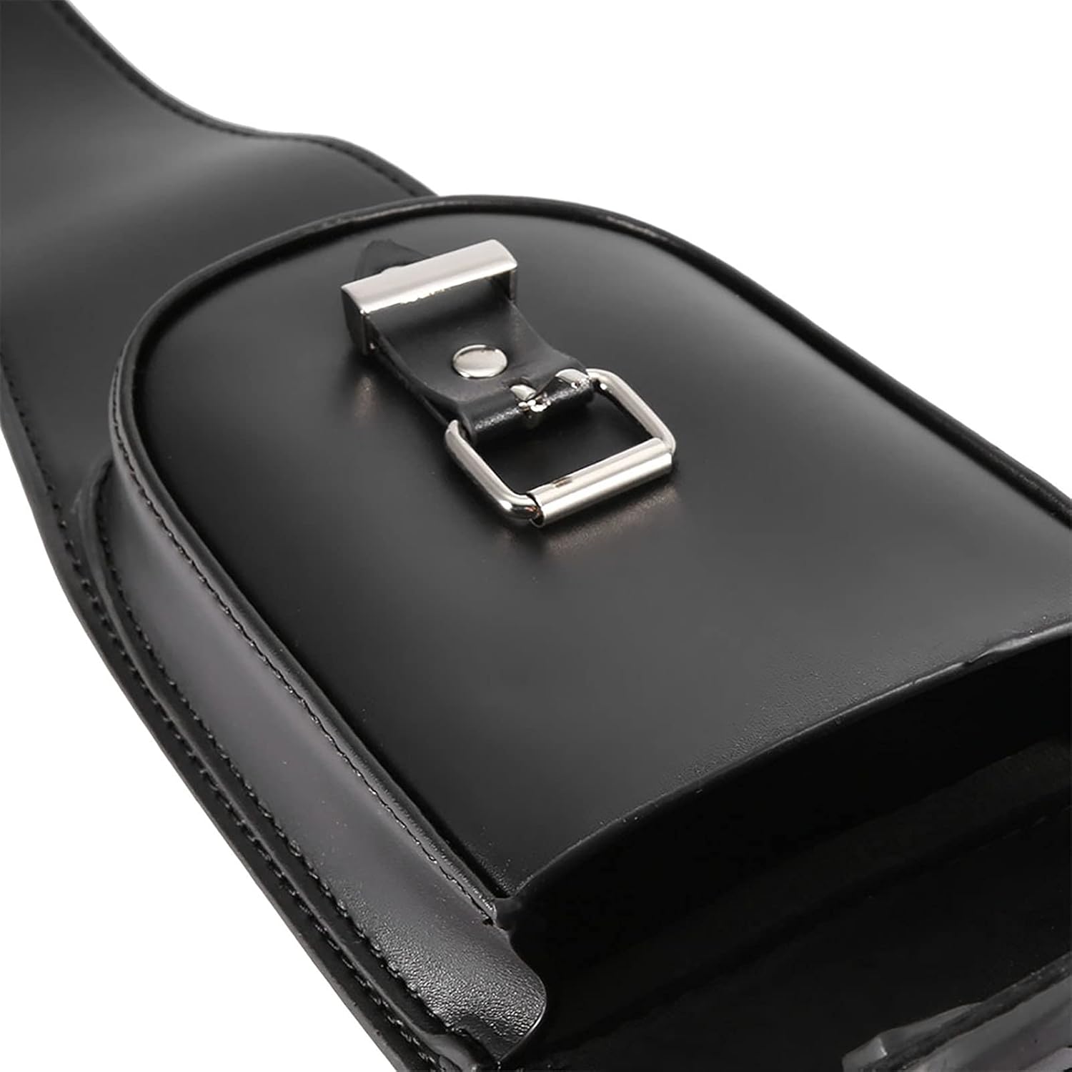 Bolsa de cuero para tanque de gasolina para motocicleta, bolsa de tanque de combustible de cuero PU, cubierta de capó, panel de teléfono para llave