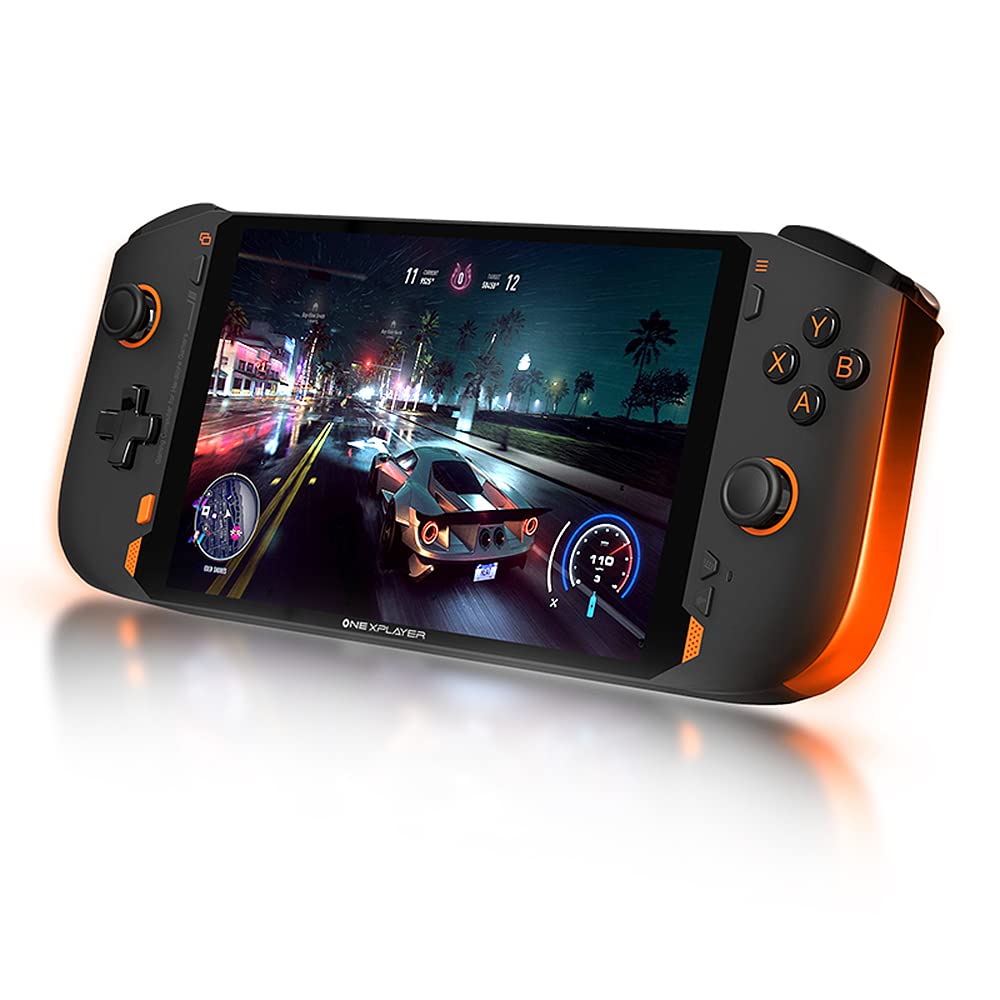 XAMMUE OneXPlayer Mini PRO CPU AMD R7-6800U 7 Inches Handheld PC Video Game Console One X Player Portable RGB Lamp PC Game Console Win 11 OS Laptop
