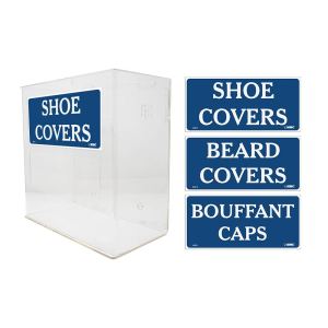 NMC ACD – Dispensador de cubierta 12 pulgadas x 11.75 pulgadas x 6 pulgadas. Soporte acrílico transparente para gorras bouffant, fundas para barba, NMC ACD – Dispensador de cubierta 12 pulgadas x 11.75 pulgadas x 6 pulgadas. Soporte acrílico transparente para gorras bouffant, fundas para barba,