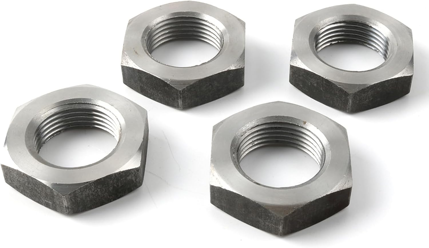 Camotokiit Nuevo Retenedor de tuerca de husillo de rueda de remolque para 2 a 8K Dexter 6-190 6-191, 4 tuercas y 4 retenedores