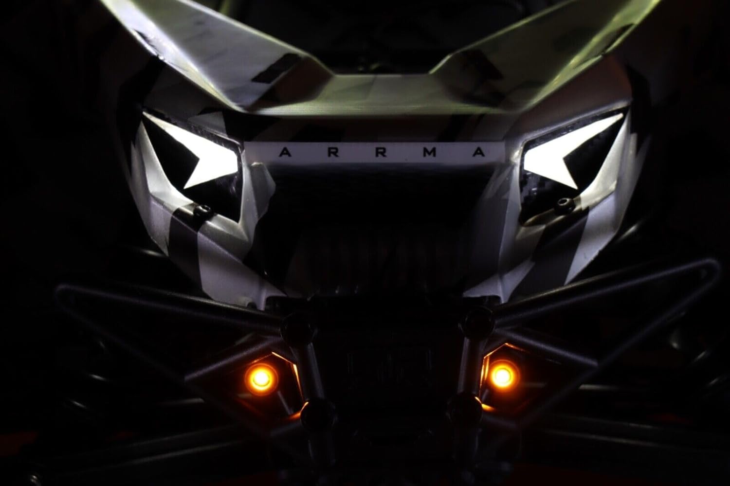Luces traseras y luces antiniebla para Arrma Fireteam Scale Kit de luces Plug & Play