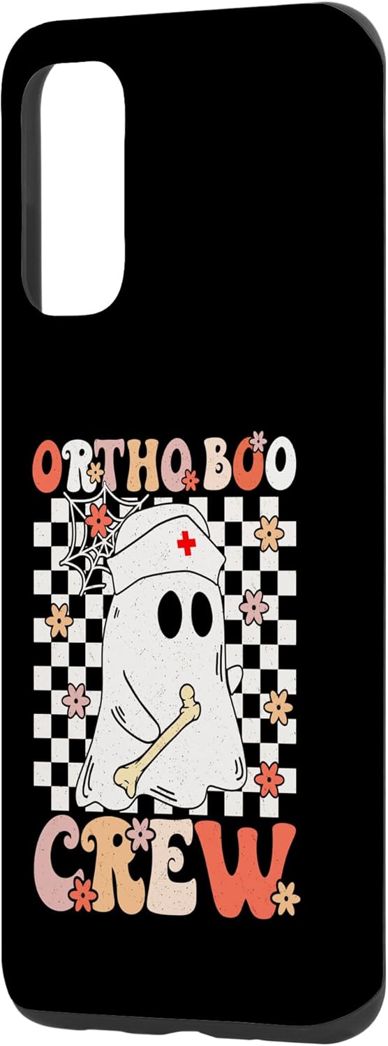 Galaxy S20 Ortho Boo Crew Ghost Pumpkin Orthopedic Nurse Halloween Case