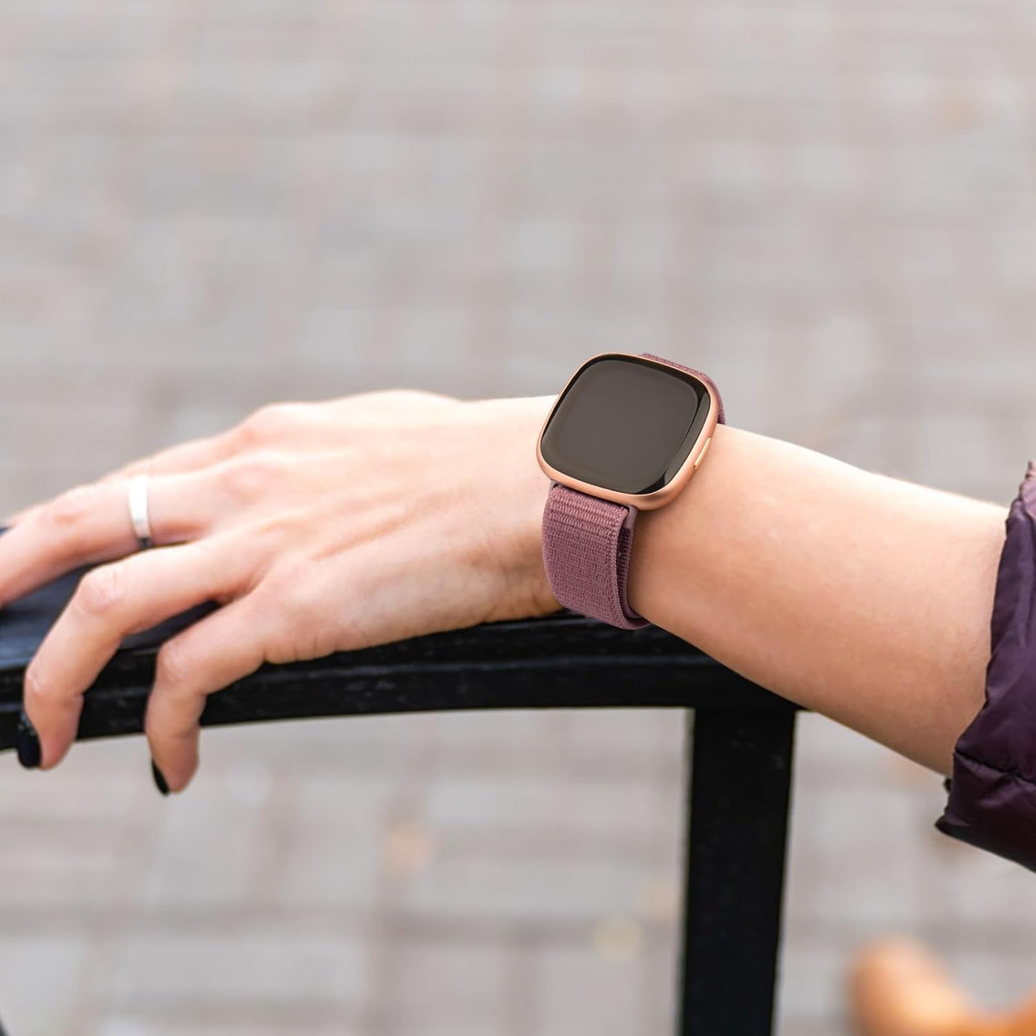 Paquete de 3 correas deportivas de nailon, compatibles con Fitbit Sense 2, bandas Fitbit Sense, Fitbit Versa 4, Fitbit Versa 3, correas de repuesto