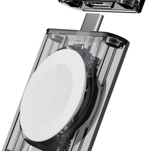 PITAKA Power Dongle para Apple Watch, cargador magnético inalámbrico portátil con certificación MFi USB C compatible con Apple Watch Series 7SE654321 PITAKA Power Dongle para Apple Watch, cargador magnético inalámbrico portátil con certificación MFi USB C compatible con Apple Watch Series 7SE654321