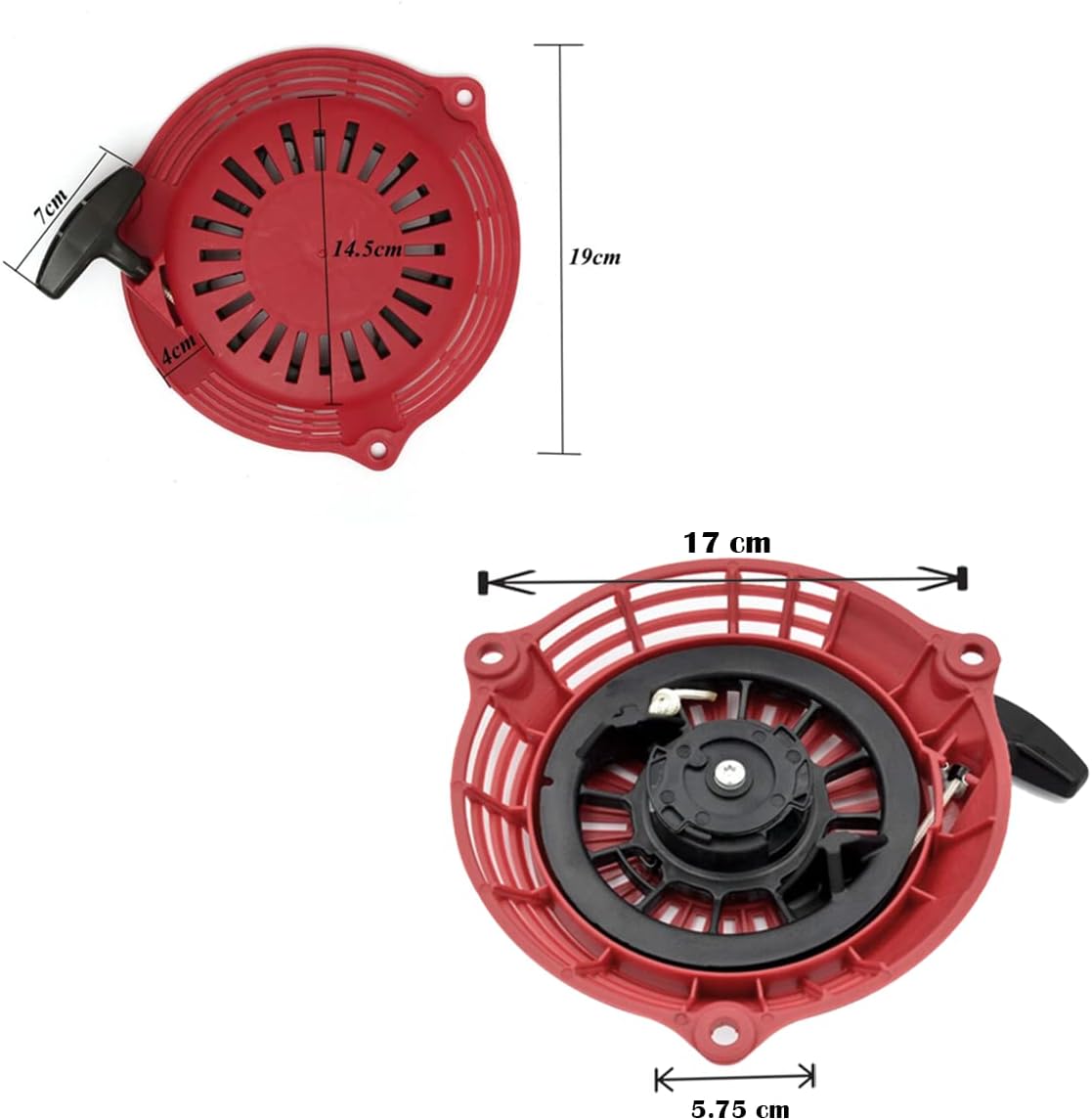 GCV160 Arrancador de retroceso para Honda GC135 GC160 GCV135 EN2000 EN2500 HRU19 Motor de motor de cortacésped 28400-ZL8-013ZA arranque de retroceso