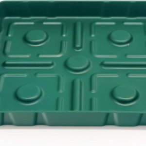 Vego garden Bandejas de riego inferiores para plantas de semillero, bandejas de plántulas de 10 x 10 pulgadas, paquete de 4 Vego garden Bandejas de riego inferiores para plantas de semillero, bandejas de plántulas de 10 x 10 pulgadas, paquete de 4
