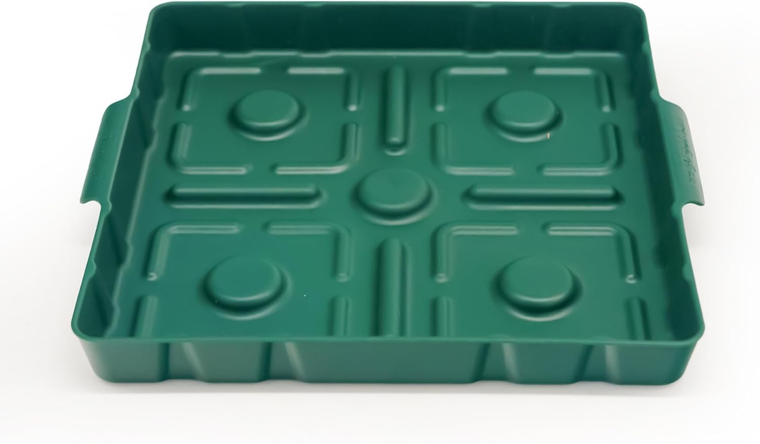 Vego garden Bandejas de riego inferiores para plantas de semillero, bandejas de plántulas de 10 x 10 pulgadas, paquete de 4