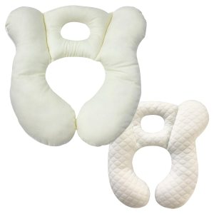 Almohada de viaje para bebé, cojín de apoyo para cabeza y cuello infantil para asiento de automóvil, cochecito y cochecito (beige) Almohada de viaje para bebé, cojín de apoyo para cabeza y cuello infantil para asiento de automóvil, cochecito y cochecito (beige)