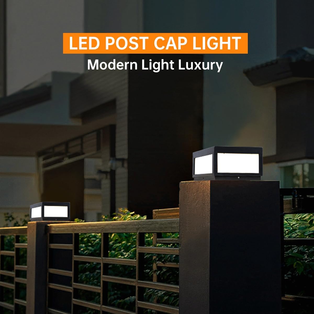 Luz de pilar de poste para exteriores, IP65, impermeable, de aluminio, moderna, de lujo, regulable, 15 W, luces de columna LED, iluminación urbana