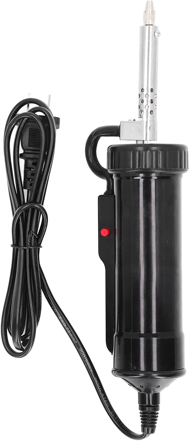 Bomba desoldadora eléctrica Soldador automático de vacío Soldador EE.UU. Plug AC 110V 3 Consejos de succión