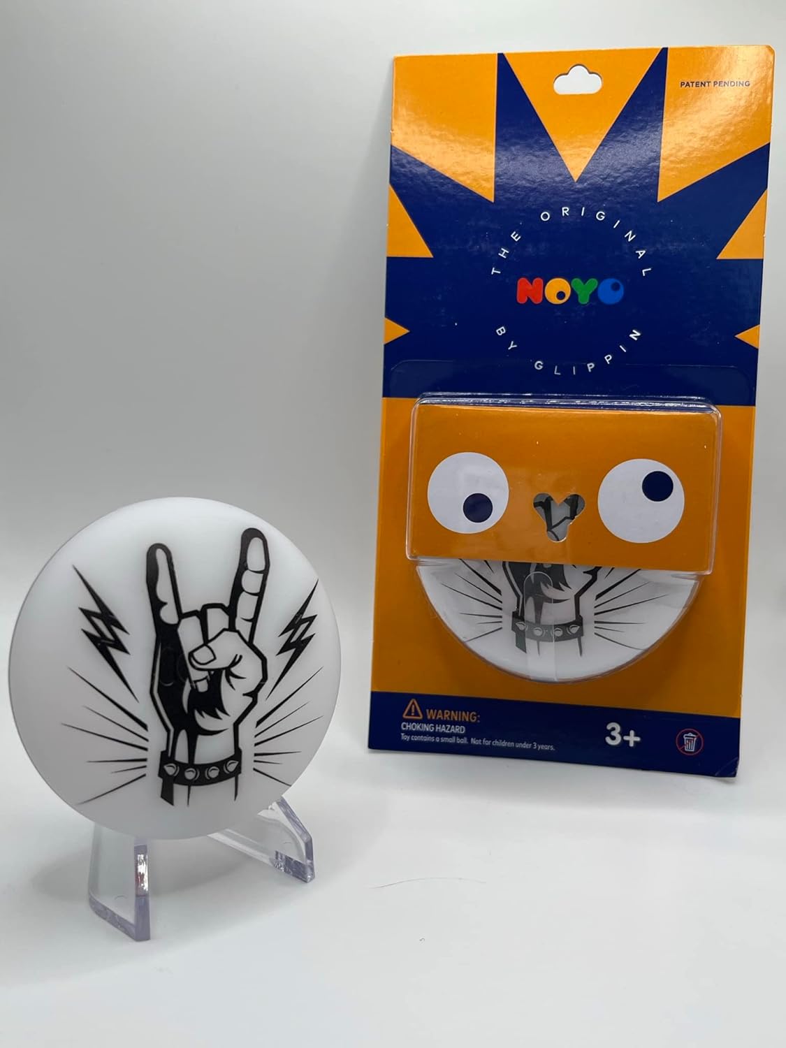 GliPpiN (RGB) – Disco para ansiedad iluminado y ventilador original de NOYO (Let’s Rock)