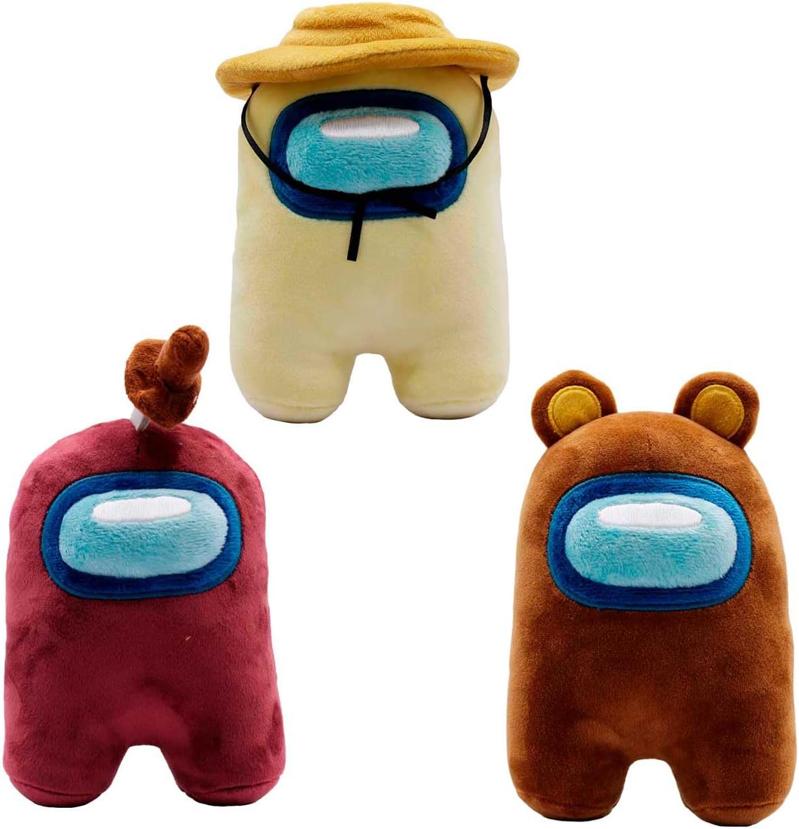 Just Toys LLC Among US – Peluche serie 4 de 6 pulgadas (rosa con orejeras)