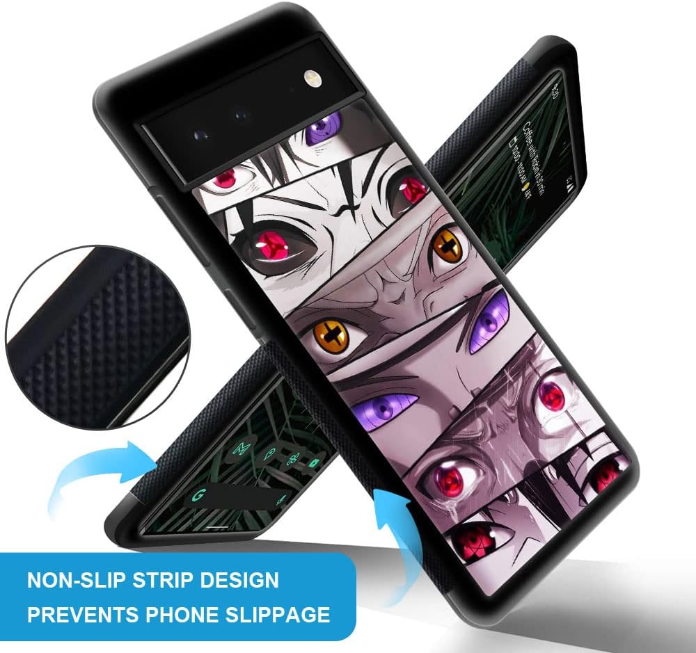 CARLOCA Funda compatible con Google Pixel 7, diseño de dibujos animados de 15 patrones, a prueba de golpes, plexiglás resistente a los arañazos,