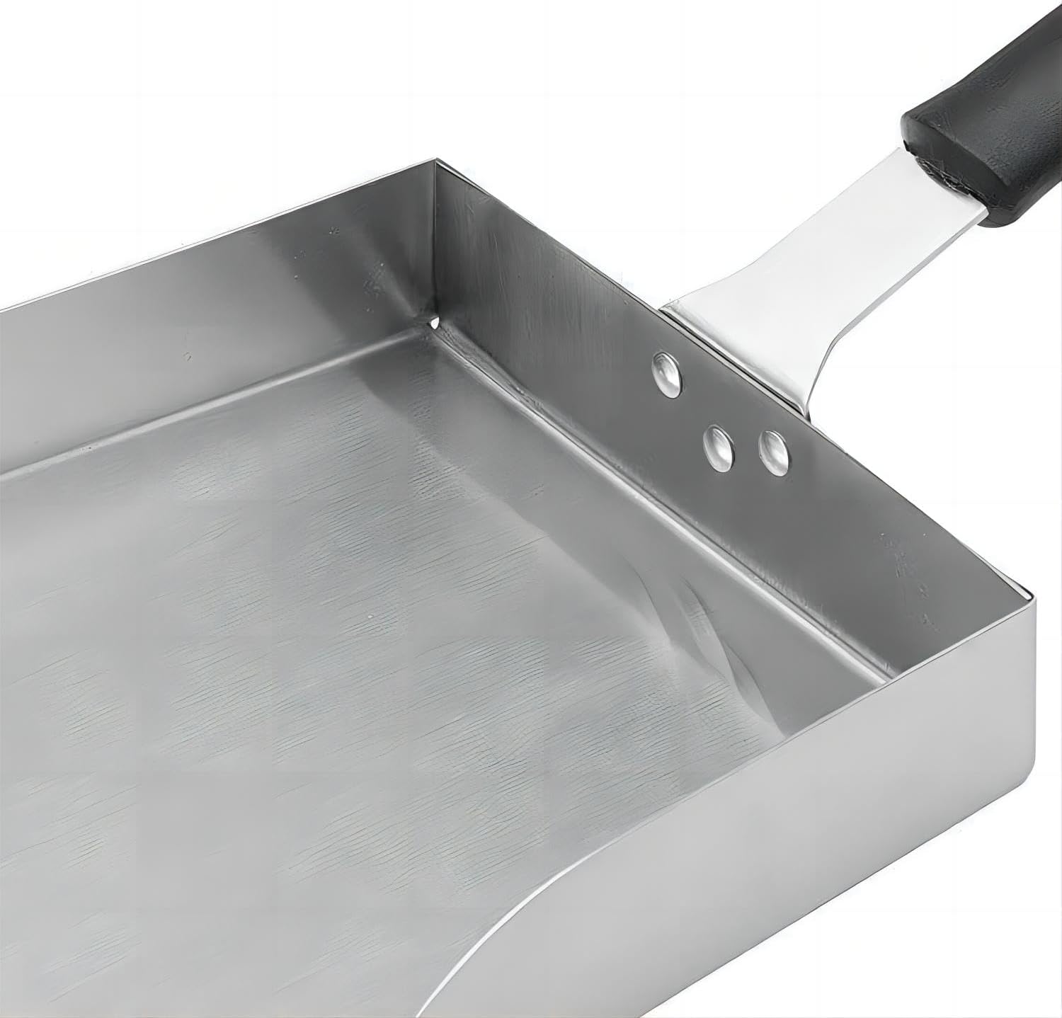 Cuchara grande para cocinar tipo Hibachi. Pala de comida de acero inoxidable para huevos revueltos y arroz frito. Mover de alimentos para parrilla