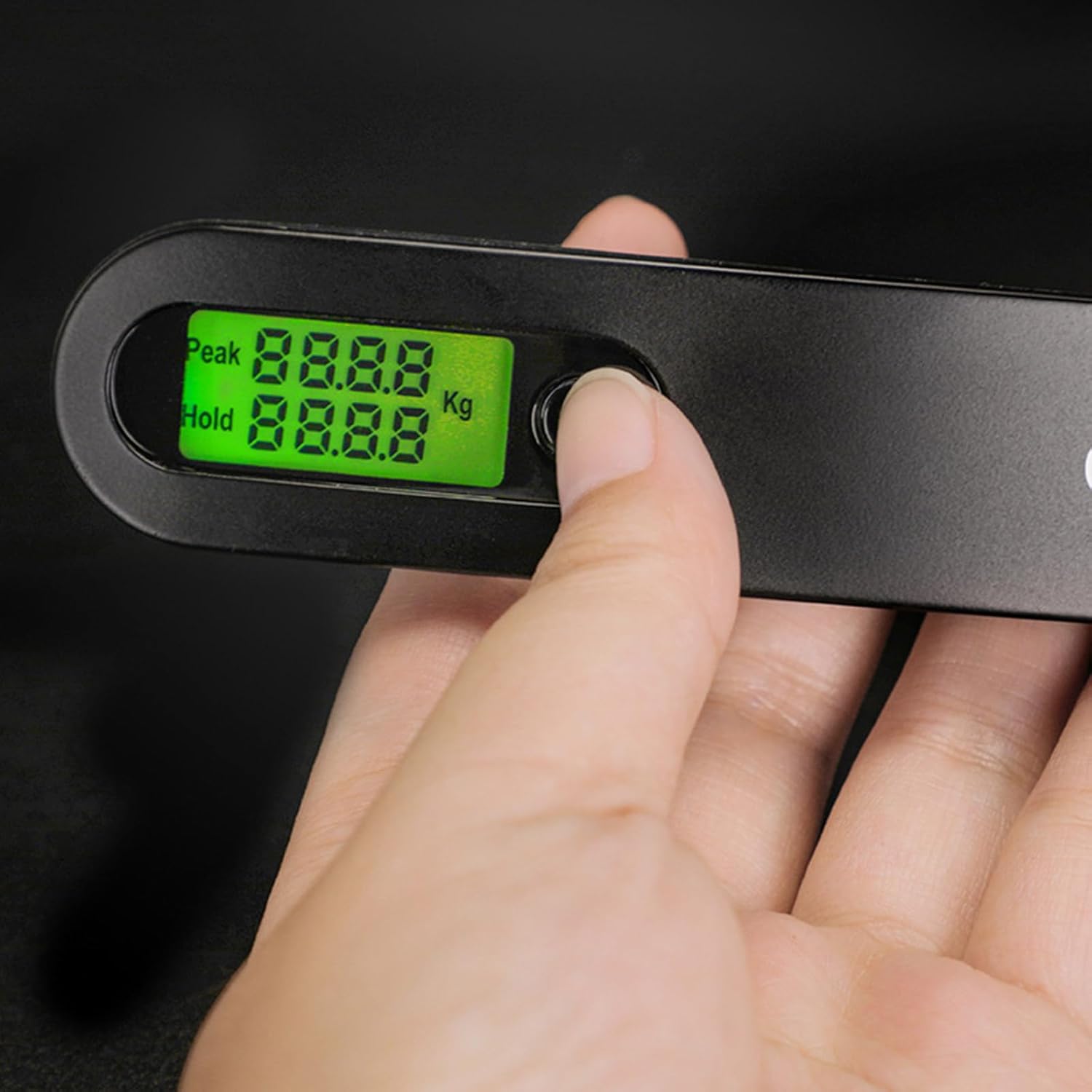 Báscula de equipaje compuesto de caza con pantalla LCD, escala digital de 110 libras, báscula de recursos de tiro con arco digital, báscula de