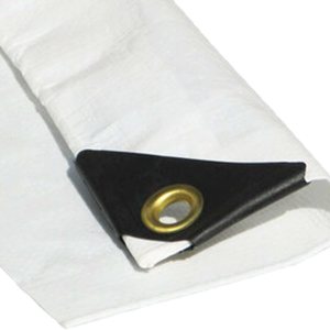 X1 Tarps – Lona resistente de 0.472 in de color blanco de 7 x 14 pulgadas con protección UV X1 Tarps – Lona resistente de 0.472 in de color blanco de 7 x 14 pulgadas con protección UV