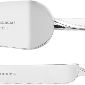 Juego de servidores para tartas de doble anillo (personalización gratuita) – Cosas recordadas Juego de servidores para tartas de doble anillo (personalización gratuita) – Cosas recordadas