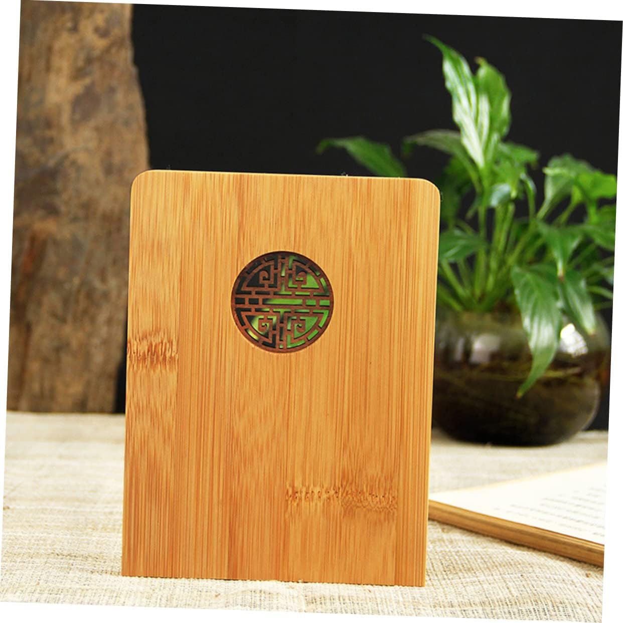 IMIKEYA 16 sujetalibros de madera clásico Tapones de madera para libros de arte, sujetalibros de biblioteca vintage, estante de almacenamiento
