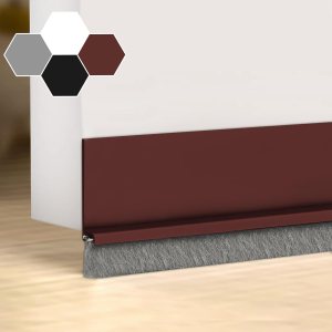 Tope de puerta para parte inferior de la puerta, tira de sellado para debajo de la puerta 2 pulgadas de ancho x 39 pulgadas de largo, relleno de Tope de puerta para parte inferior de la puerta, tira de sellado para debajo de la puerta 2 pulgadas de ancho x 39 pulgadas de largo, relleno de