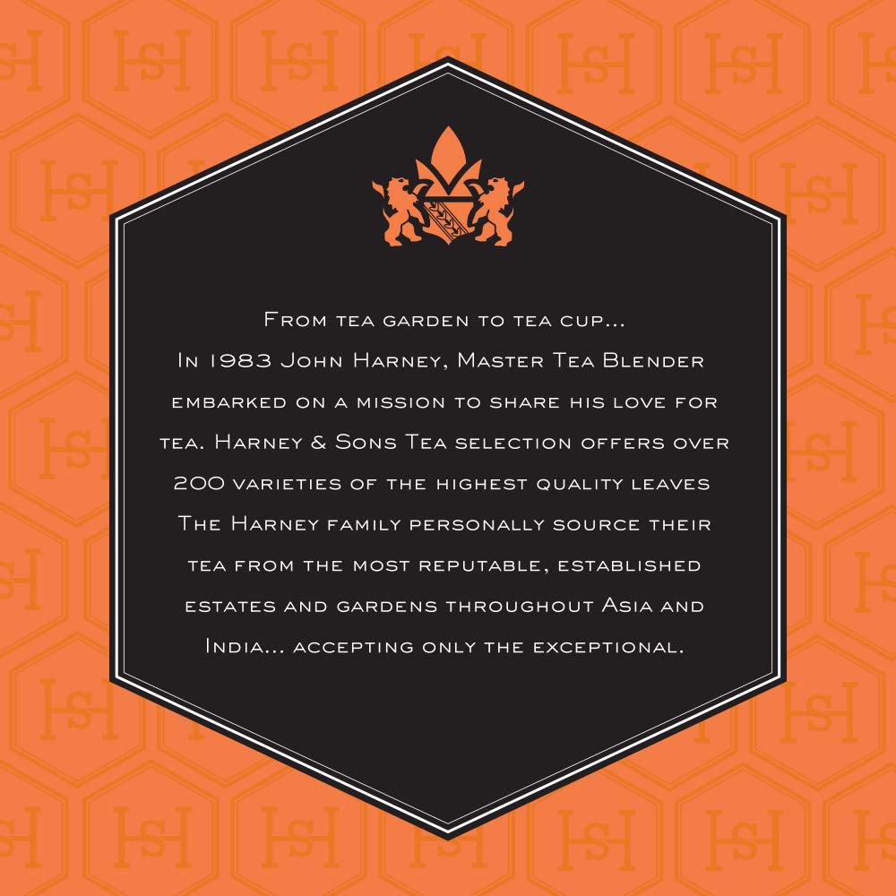Harney and Sons – Cápsulas de té de especias de canela caliente, 24 unidades