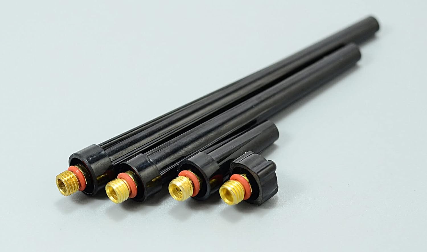 RIVERWELD TIG Tapas traseras largas medianas cortas 41V24 41V35 41V33 Fit SR PDA DB WP 9 20 25 TIG soldadura antorcha 10 unids