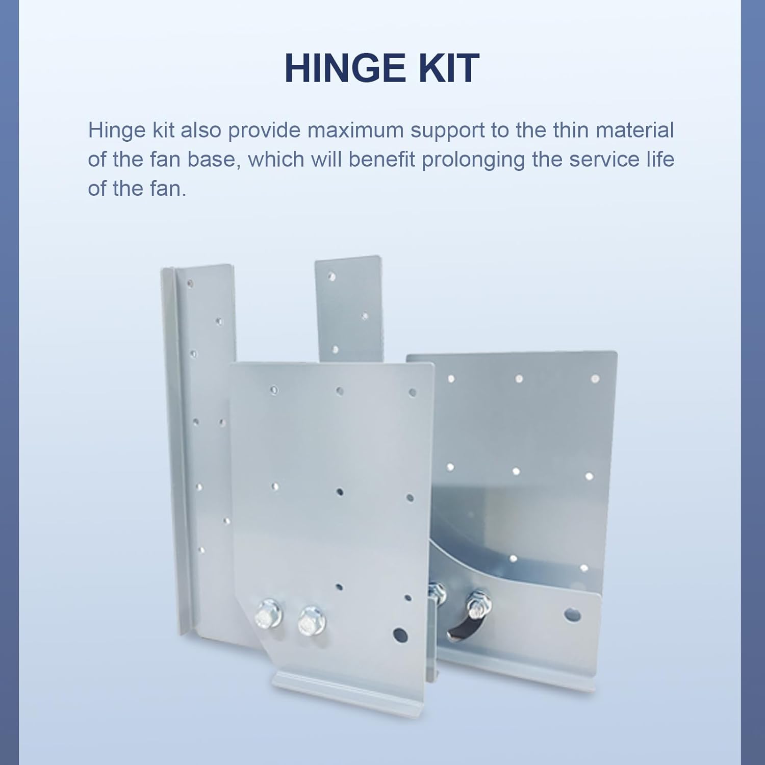 Kit de bisagras para ventilador de escape de campana de toldo de restaurante