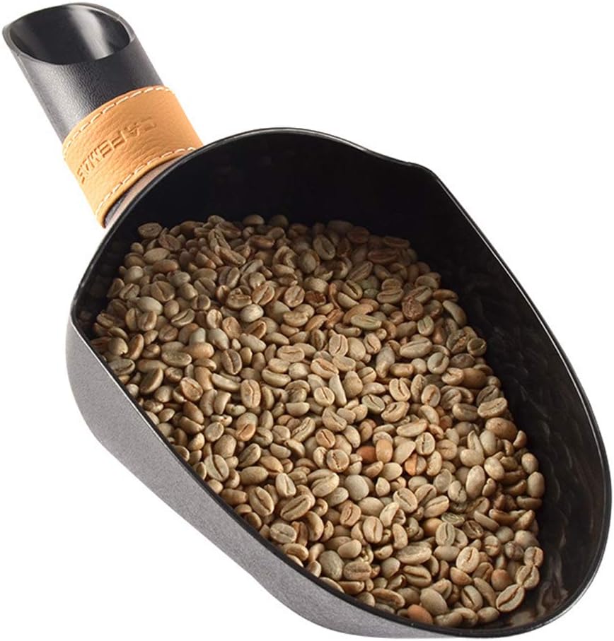 CAFEMASY Pala de grano de café Cuchara Commerical Café Granos de llenado de plástico Escala de grano de café Cuchara de medición