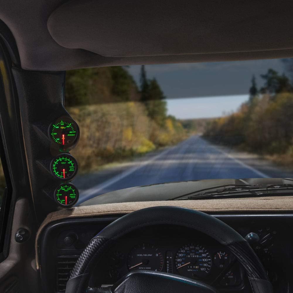 GlowShift indicadores para tablero para Dodge Ram diesel 1994-1997