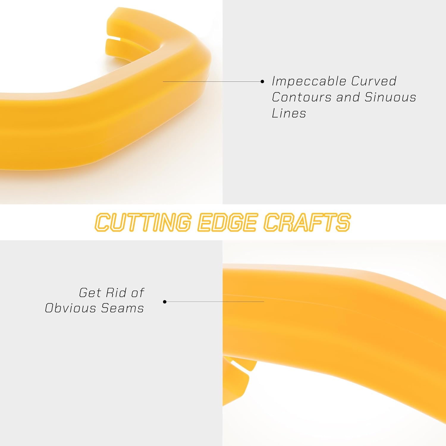 Paquete de 2 cubiertas para ganchos de remolque compatibles con accesorios Rivian R1TR1S (amarillo)