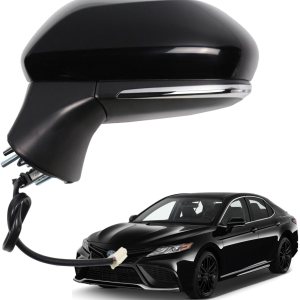 Marretoo Conjunto de espejo retrovisor lateral para Toyota Camry lado del conductor 2018 2019 2020 2021 2022 2023 Potencia Calefacción Señal de Marretoo Conjunto de espejo retrovisor lateral para Toyota Camry lado del conductor 2018 2019 2020 2021 2022 2023 Potencia Calefacción Señal de