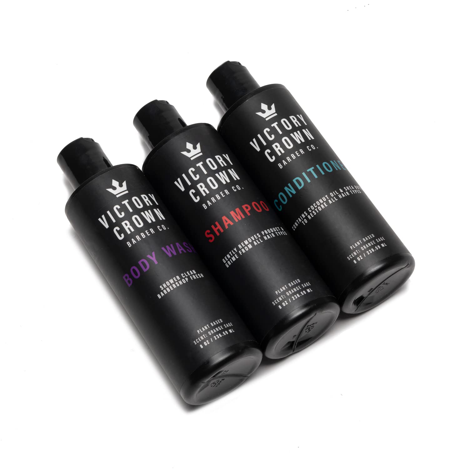Victory Crown Acondicionador hidratante para el cabello, 8 onzas, totalmente natural, restaura la humedad y la salud para todo tipo de cabello,