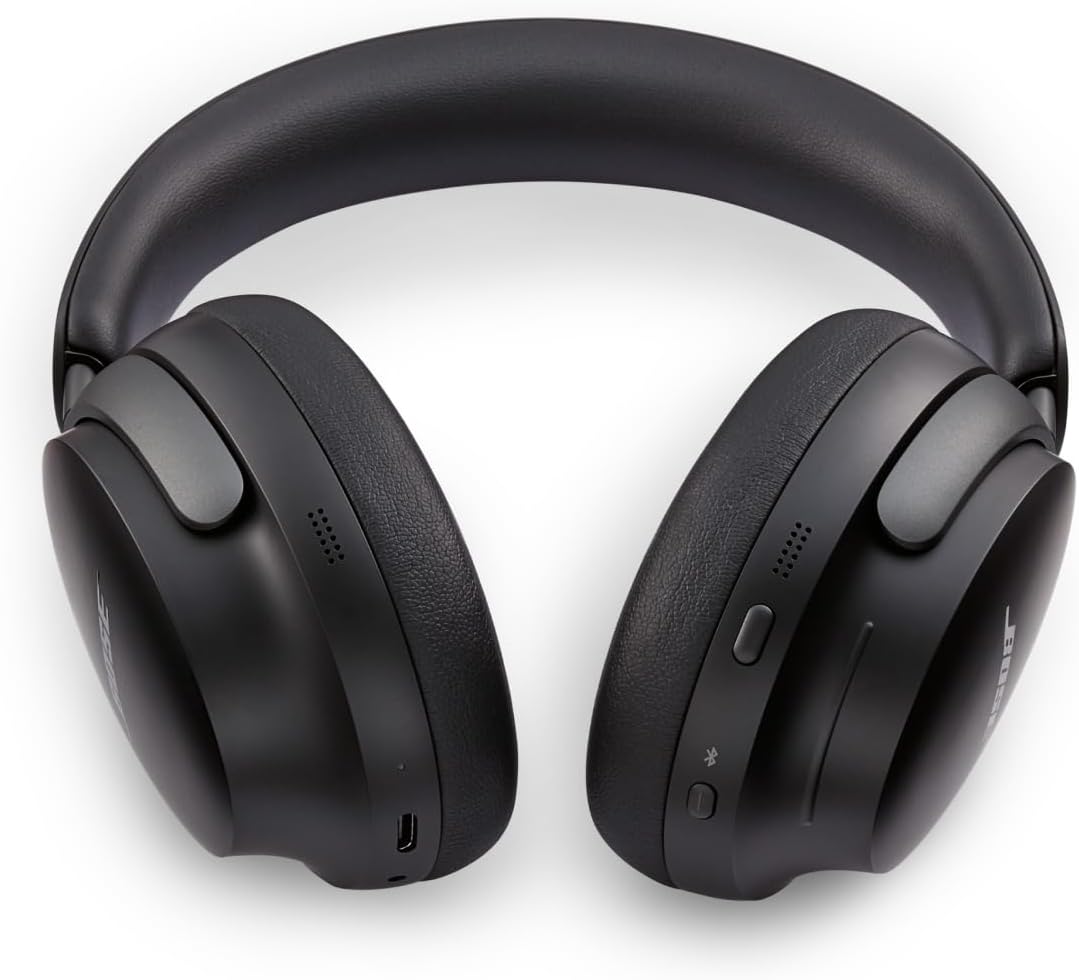 Bose QuietComfort – Auriculares ultra inalámbricos con cancelación de ruido con audio espacial, audífonos sobre la oreja con micrófono, hasta 24