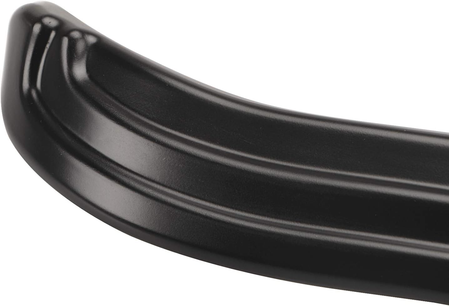 Bid4ze Fundas negras para brazo oscilante con listones para motocicleta, ABS, compatibles con Harley Touring Road King, Electra Glide, Road Glide,