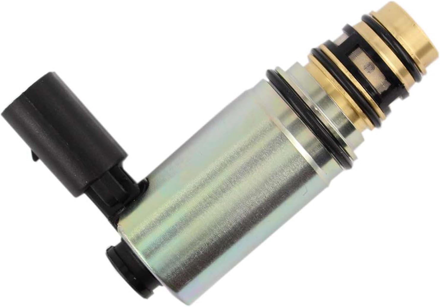 XtremeAmazing Válvula solenoide de control del compresor de CA se adapta a VW Jetta GTI Passat Eos RAV4 Camry Sunair EV-019 compresor PXE16 PXE14
