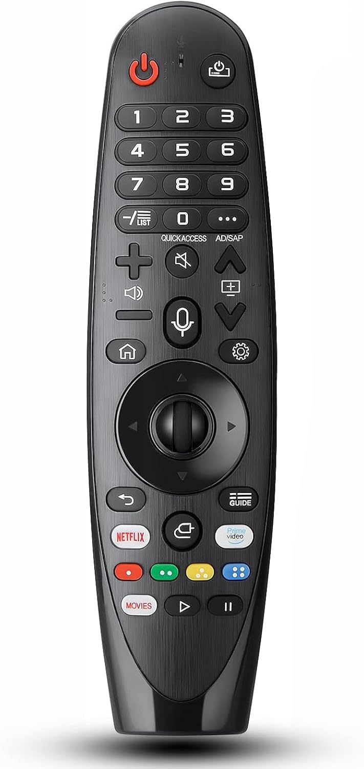 AKB75855501 MR20GA – Mando a distancia de repuesto para LG Smart TV OLED TCX, ZX, WX, GX, BX, NANO90 NANO99 NANO91 NANO85 49NANO85UNA 65UN8500AUJ