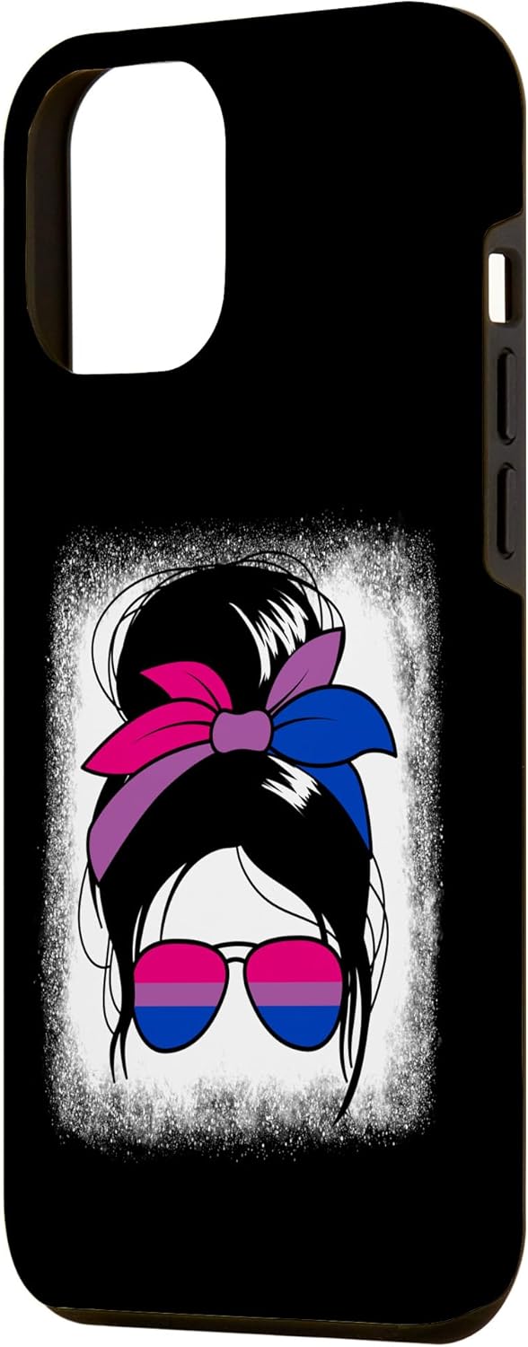 Funda bisexual bisexual para iPhone 14 Pro Max Bun Bun Bi Sexual para mujer