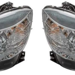 KarParts360 Para 2008 09 10 2011 Mercedes-Benz C63 AMG Conjunto de faros delanteros con bombillas lado conductor y pasajero reemplaza MB2502163 KarParts360 Para 2008 09 10 2011 Mercedes-Benz C63 AMG Conjunto de faros delanteros con bombillas lado conductor y pasajero reemplaza MB2502163